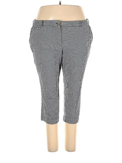 Pre-owned Lands' End Casual Pants In Gray