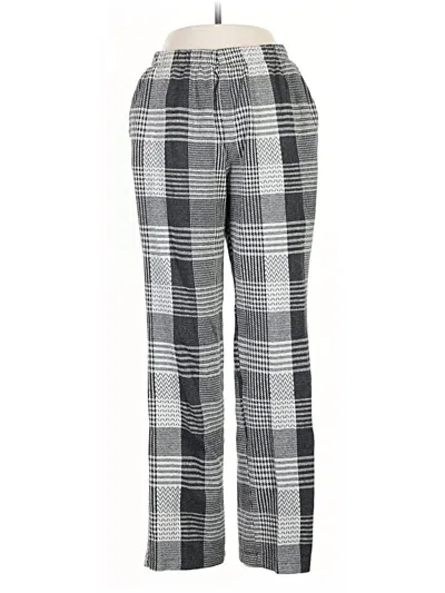Pre-owned Lands' End Casual Pants In Gray