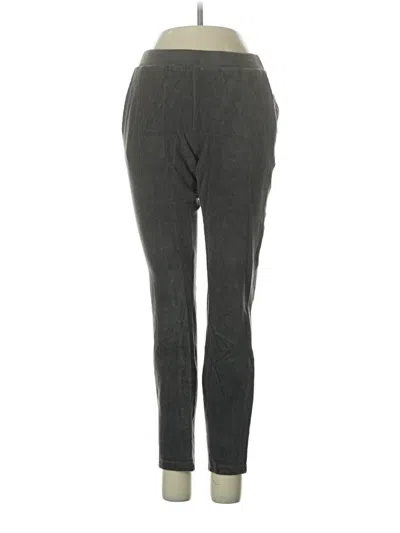 Pre-owned Lands' End Casual Pants In Gray