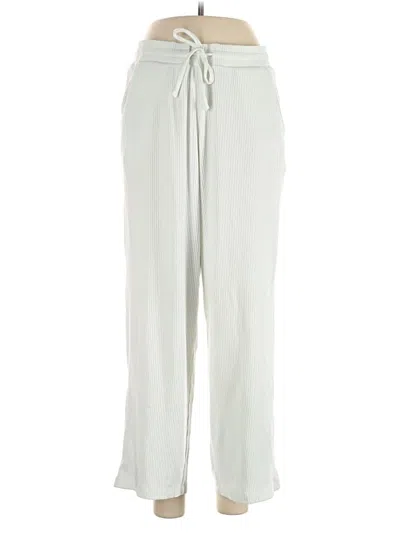 Pre-owned Lands' End Casual Pants In Gray