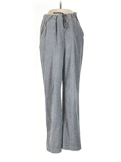 Pre-owned Lands' End Casual Pants In Gray