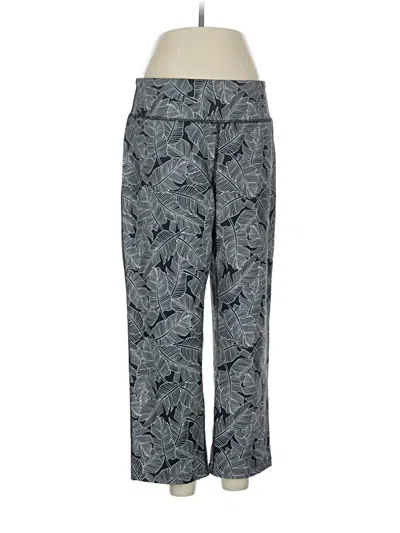 Pre-owned Lands' End Casual Pants In Gray