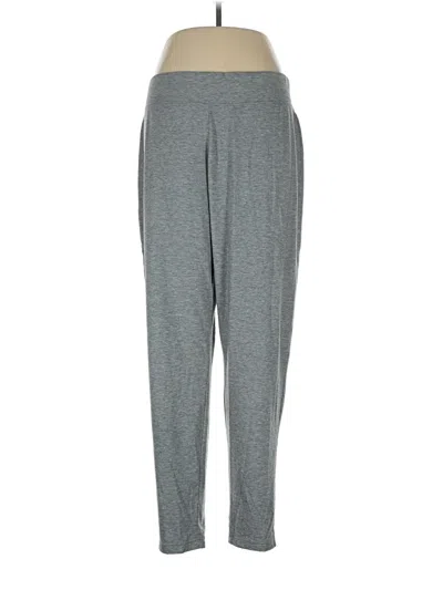Pre-owned Lands' End Casual Pants In Gray