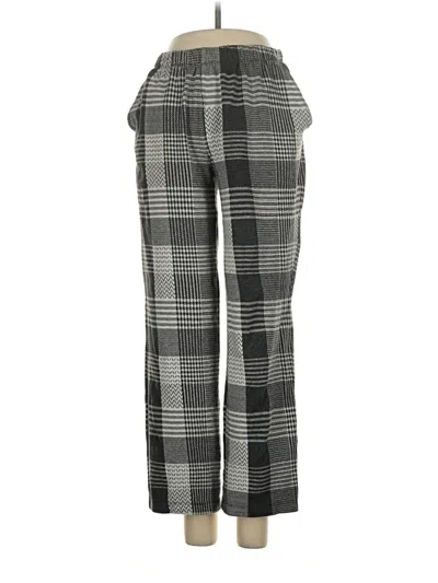 Pre-owned Lands' End Casual Pants In Gray