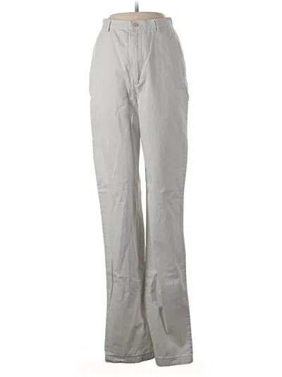 Pre-owned Lands' End Casual Pants In Gray