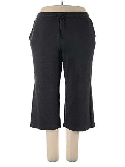 Pre-owned Lands' End Casual Pants In Gray
