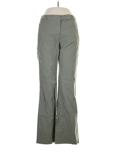 Pre-owned Lands' End Casual Pants In Gray