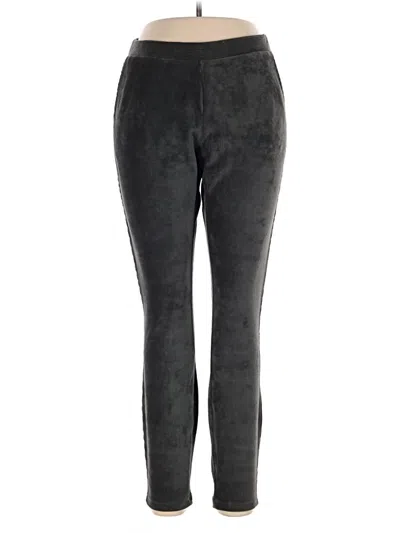 Pre-owned Lands' End Casual Pants In Gray