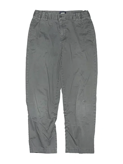 Pre-owned Lands' End Kids'  Casual Pants In Gray