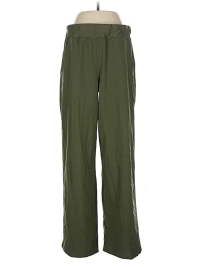 Pre-owned Lands' End Casual Pants In Green