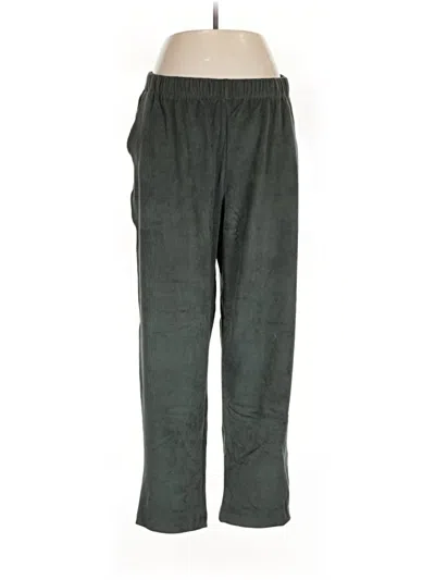 Pre-owned Lands' End Casual Pants In Green
