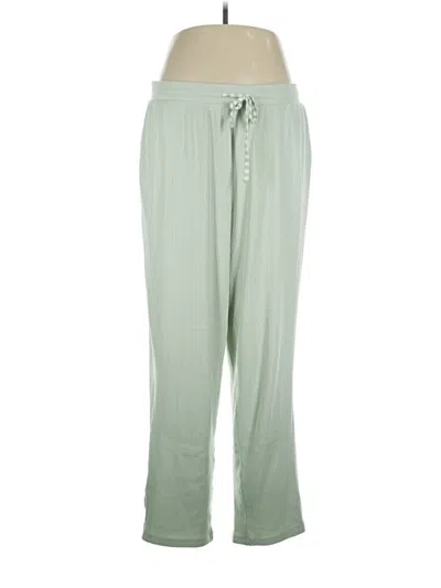 Pre-owned Lands' End Casual Pants In Green