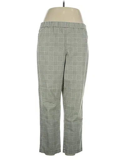 Pre-owned Lands' End Casual Pants In Green