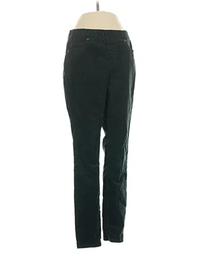 Pre-owned Lands' End Casual Pants In Green
