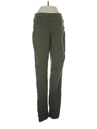 Pre-owned Lands' End Casual Pants In Green