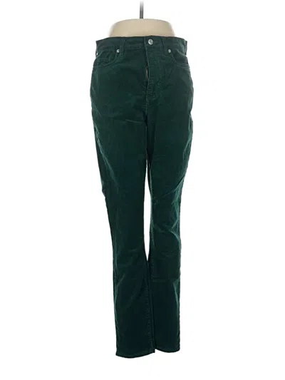 Pre-owned Lands' End Casual Pants In Green