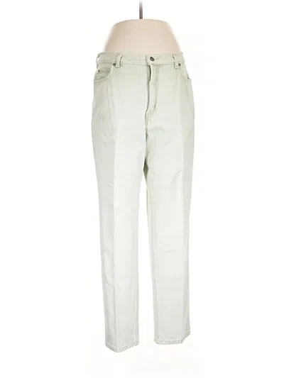 Pre-owned Lands' End Casual Pants In Green