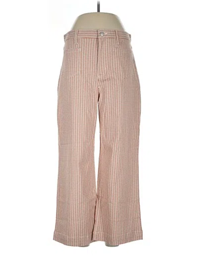 Pre-owned Lands' End Casual Pants In Orange