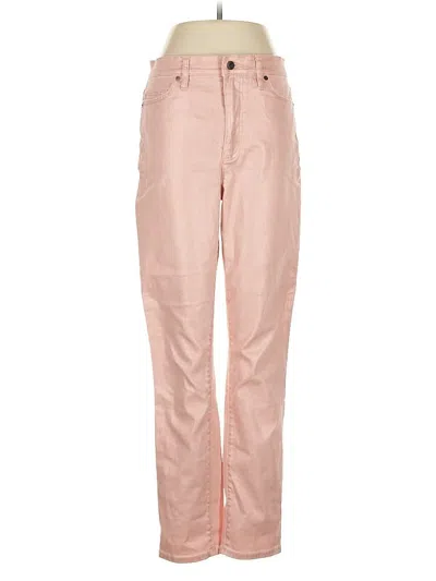 Pre-owned Lands' End Casual Pants In Pink