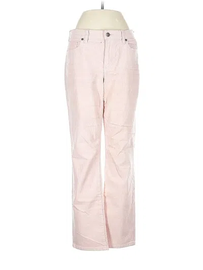 Pre-owned Lands' End Casual Pants In Pink