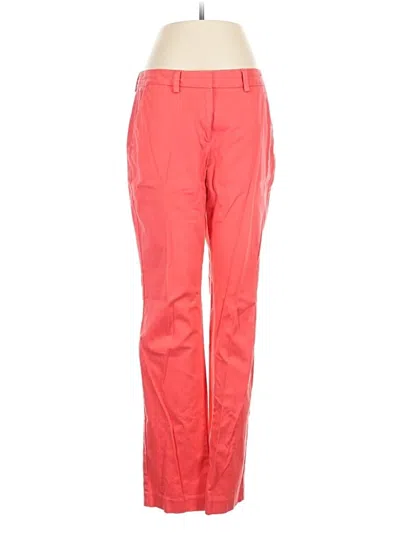 Pre-owned Lands' End Casual Pants In Pink
