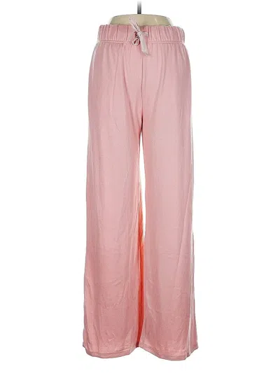 Pre-owned Lands' End Casual Pants In Pink