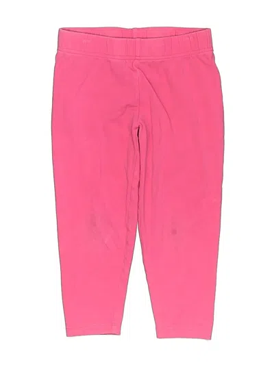 Pre-owned Lands' End Kids'  Casual Pants In Pink