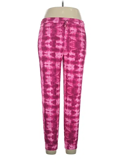 Pre-owned Lands' End Casual Pants In Pink