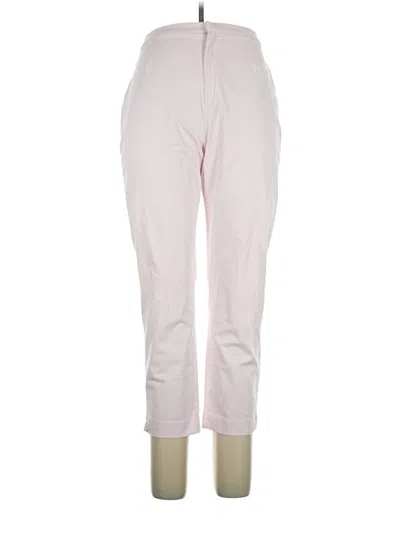 Pre-owned Lands' End Casual Pants In Pink