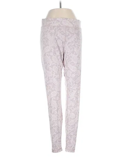 Pre-owned Lands' End Casual Pants In Pink