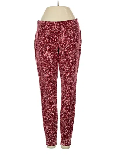 Pre-owned Lands' End Casual Pants In Red