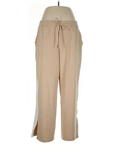 Pre-owned Lands' End Casual Pants In Tan