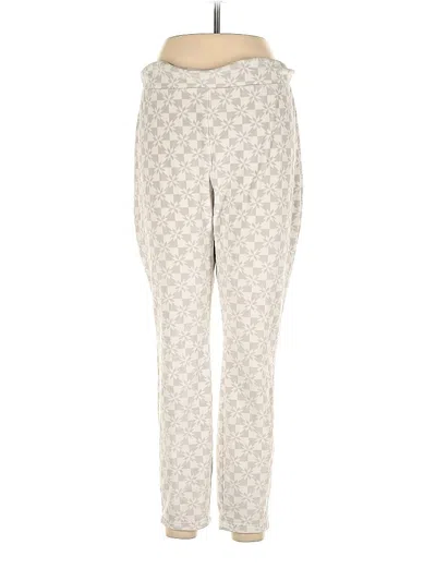 Pre-owned Lands' End Casual Pants In White