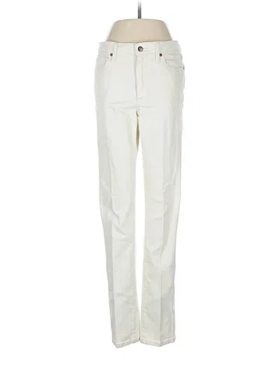 Pre-owned Lands' End Casual Pants In White