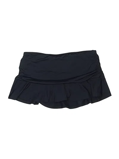 Pre-owned Lands' End Casual Skirt In Black