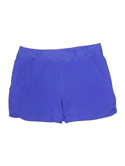 Pre-owned Lands' End Casual Skirt In Blue