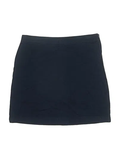 Pre-owned Lands' End Casual Skirt In Blue