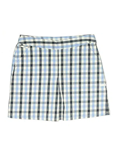 Pre-owned Lands' End Casual Skirt In Blue