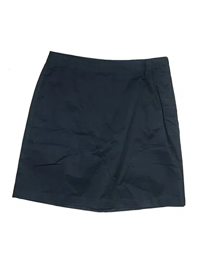 Pre-owned Lands' End Casual Skirt In Blue