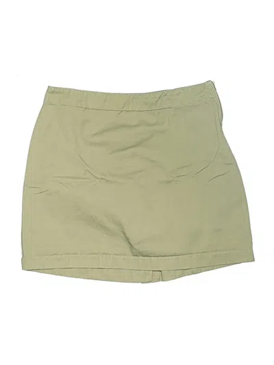 Pre-owned Lands' End Casual Skirt In Brown