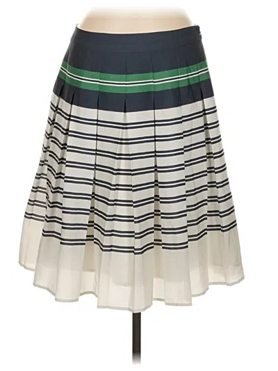 Pre-owned Lands' End Casual Skirt In Green