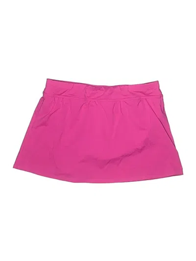 Pre-owned Lands' End Casual Skirt In Pink