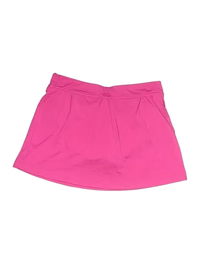 Pre-owned Lands' End Casual Skirt In Pink