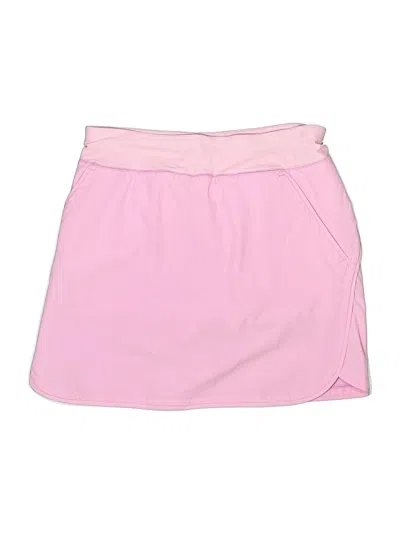 Pre-owned Lands' End Casual Skirt In Pink