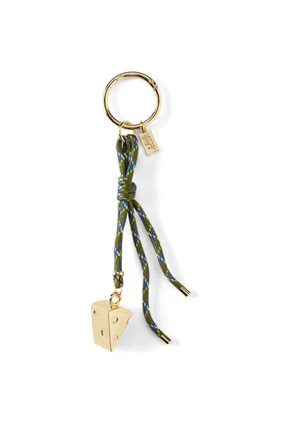 Lands' End Cheese Bag Charm In Gold