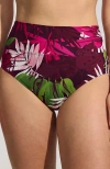 Lands' End Chlorine Resistant Pinchless High Waisted Bikini Bottoms