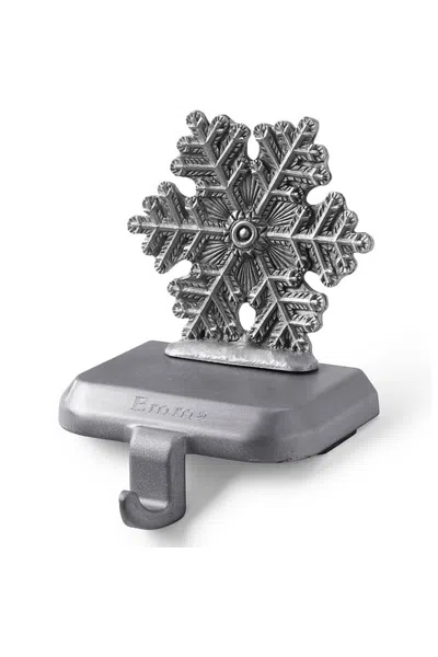 Lands' End Classic Christmas Stocking Holder In Silver