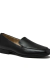 Lands' End Classic Leather Loafers In Black Leather