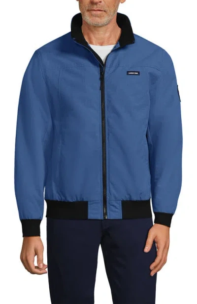 Lands' End Classic Squall Waterproof Insulated Jacket In Blue