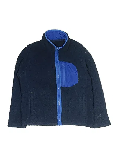 Pre-owned Lands' End Kids'  Coat In Blue
